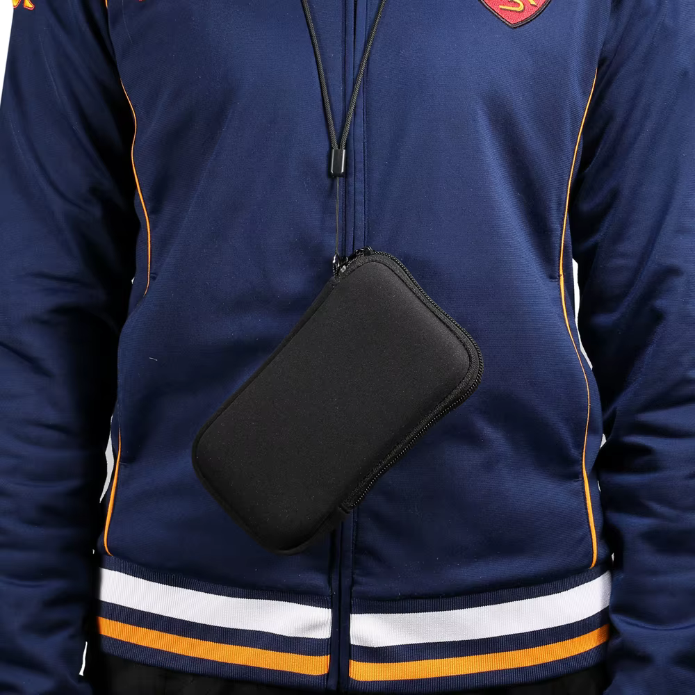 Sac universel en néoprène à fermeture éclair pour téléphone portable