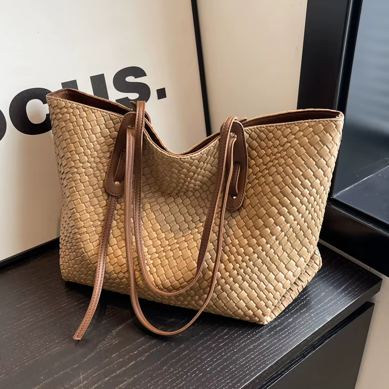 Sac fourre-tout tricoté pour femmes