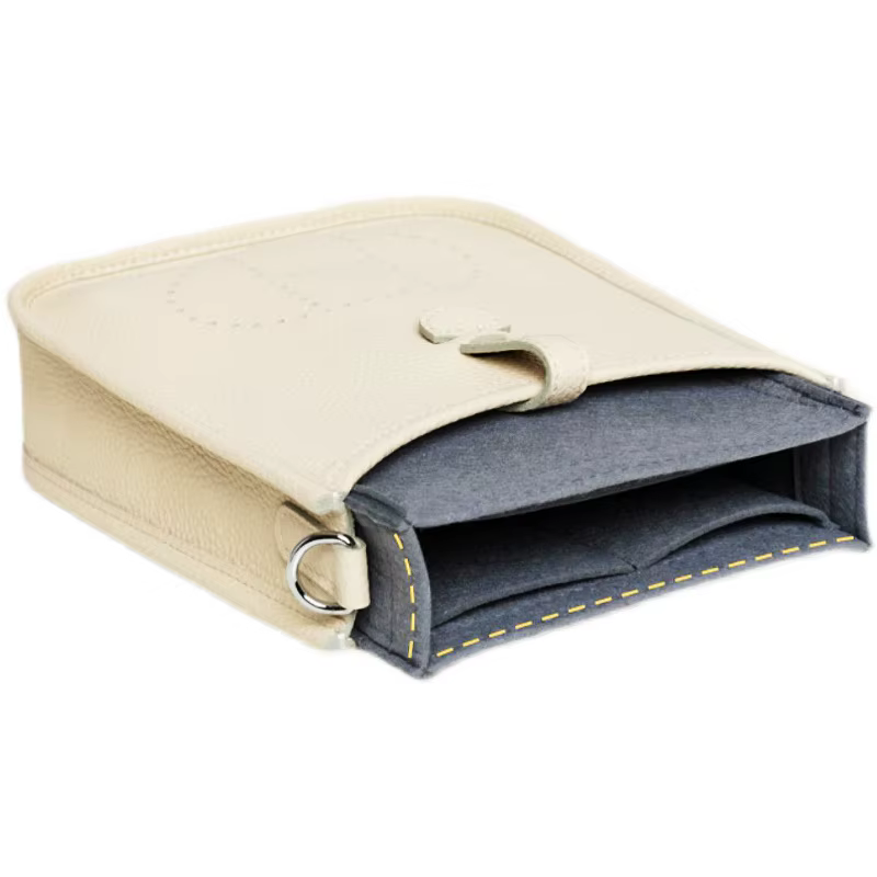 Pour H Evelyne 16 29 33 sac d'insertion feutre maquillage organisateur sac intérieur sac à main Portable Base Shaper