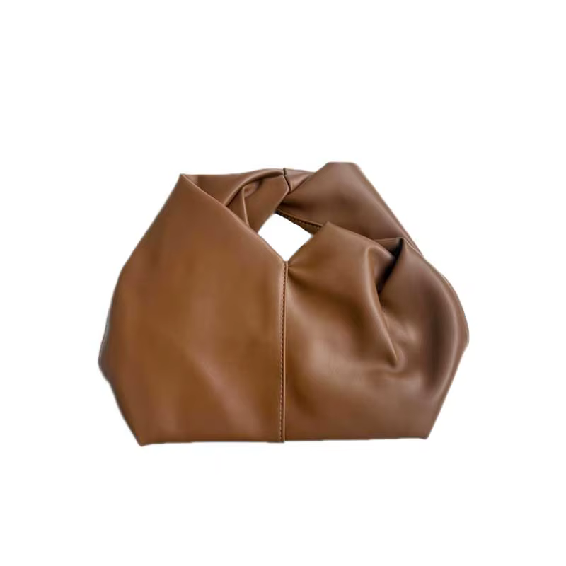 Mn Twist-Sac à main carré solide pour femme