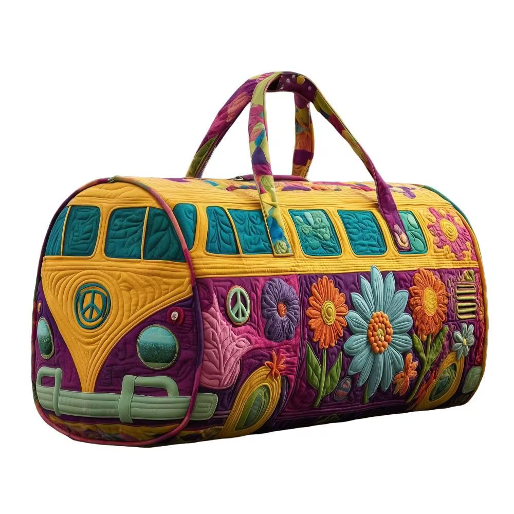 Sac de voyage matelassé en coton