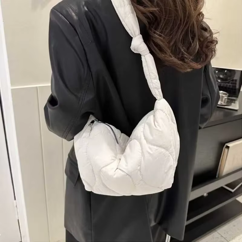 Sac à bandoulière bouffant pour femmes
