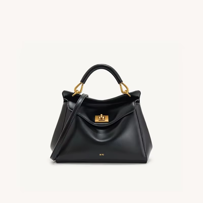 Sac à main JW PEI pour femme, nouvelle collection 2025, sac bandoulière Lucia Lock avec une touche haut de gamme, luxe léger et polyvalent