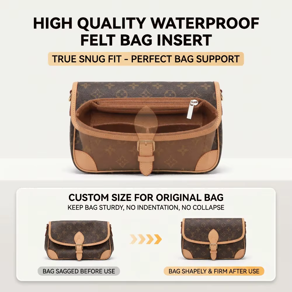 Sac à bandoulière pour femme en feutre