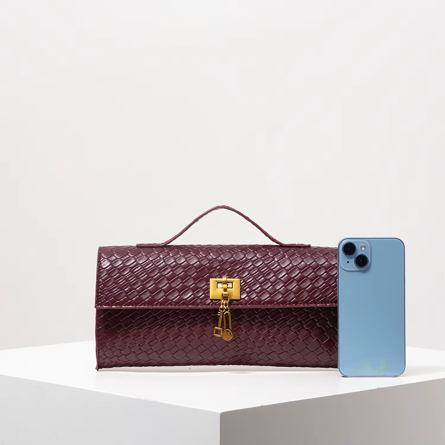 Bolsos Para Mujer, sac à main bordeaux