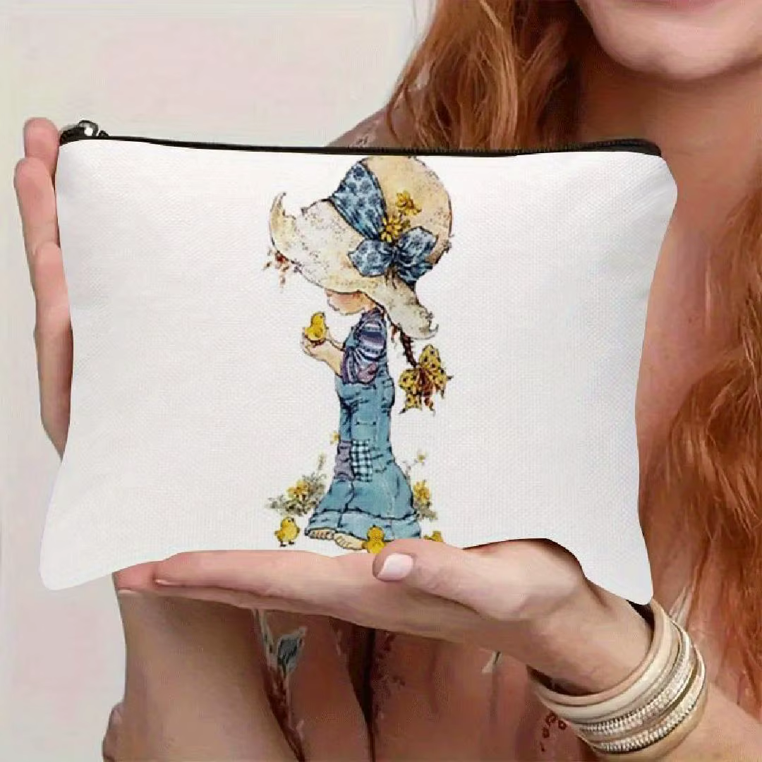 Sac de maquillage Sarah Kay - Jolie pochette multifonctionnelle à fermeture éclair pour femmes
