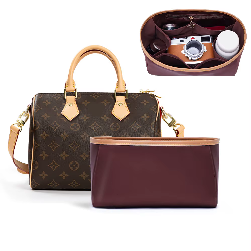 Organisateur de sac en nylon pour sacs à rabat LV Speedy 16 20 25 30 35