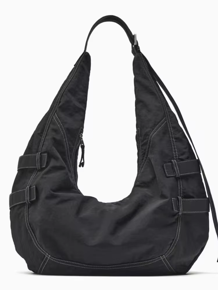 Sac à bandoulière en jean denim pour femme