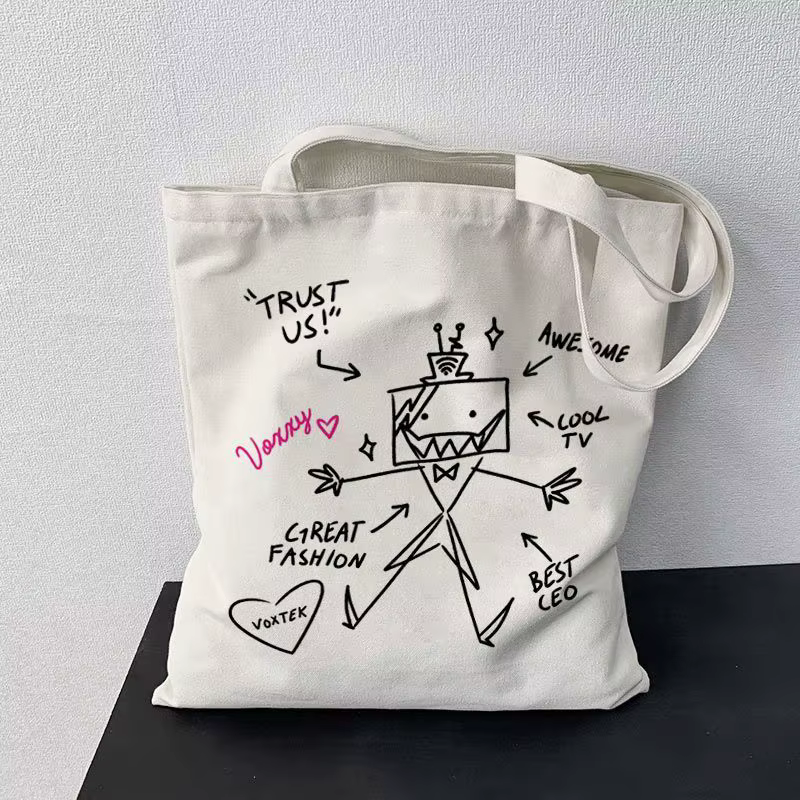 Sac en toile Hazbin Hotel Alastor Anime