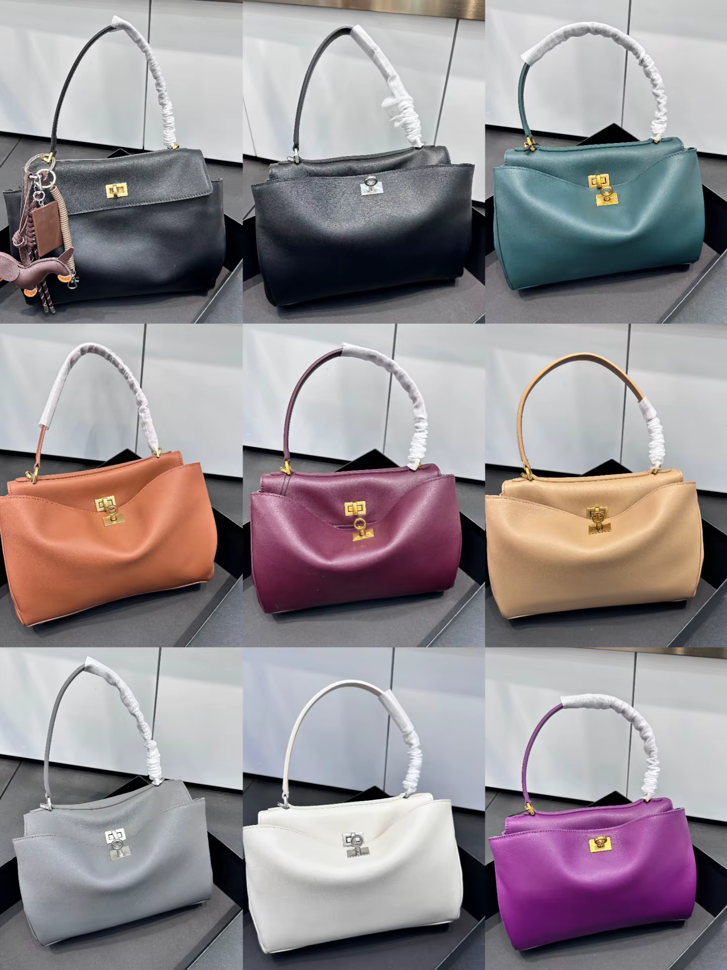 Sac à bandoulière Rodeobag Cow Pitot pour femme, grande capacité, sac sous les bras haut de gamme, style Piedmont, nouveau
