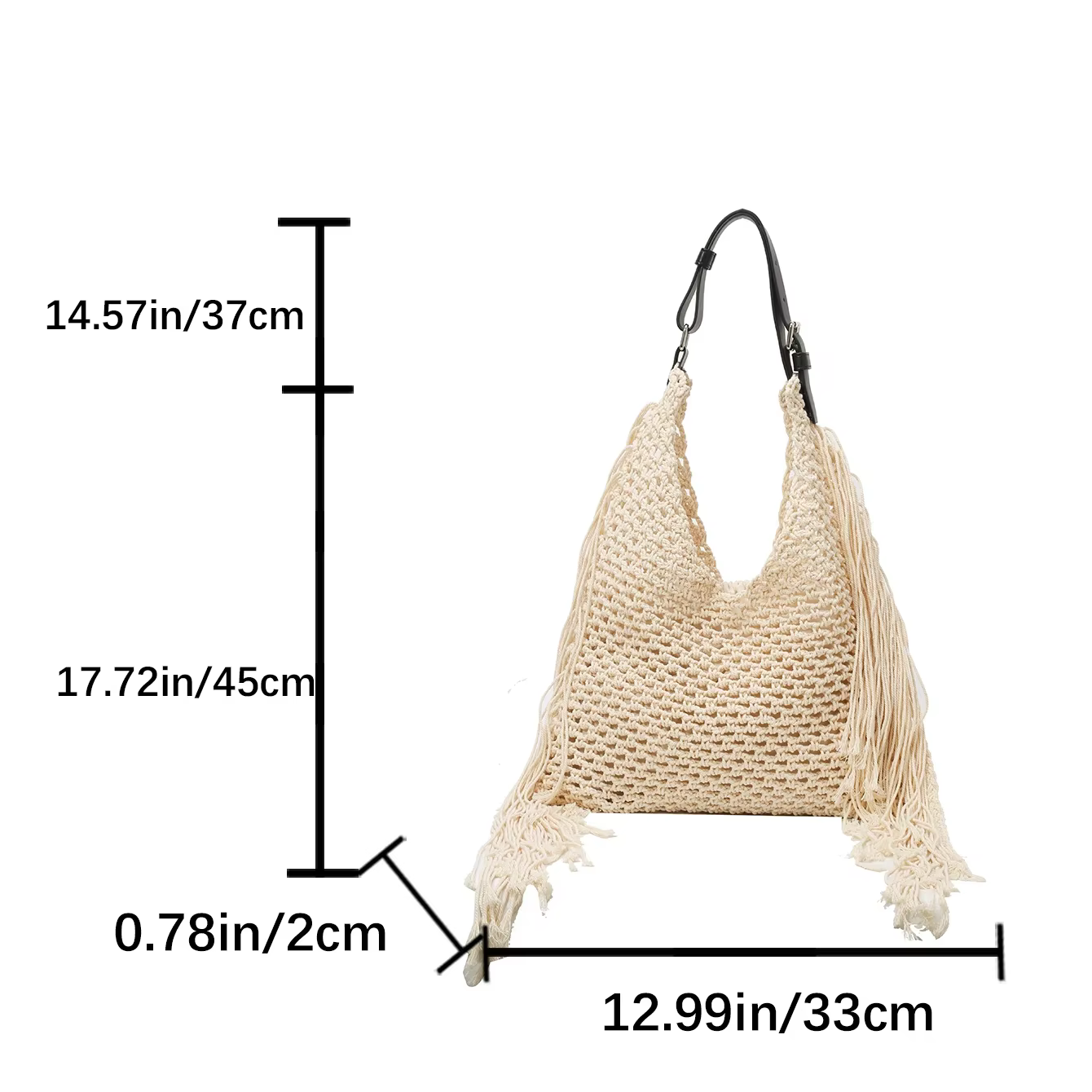 2025 nouveau sac de plage en paille de créateur pour les femmes mode gland sac à main fourre-tout sac de vacances décontracté dame Crochet évider sac à bandoulière