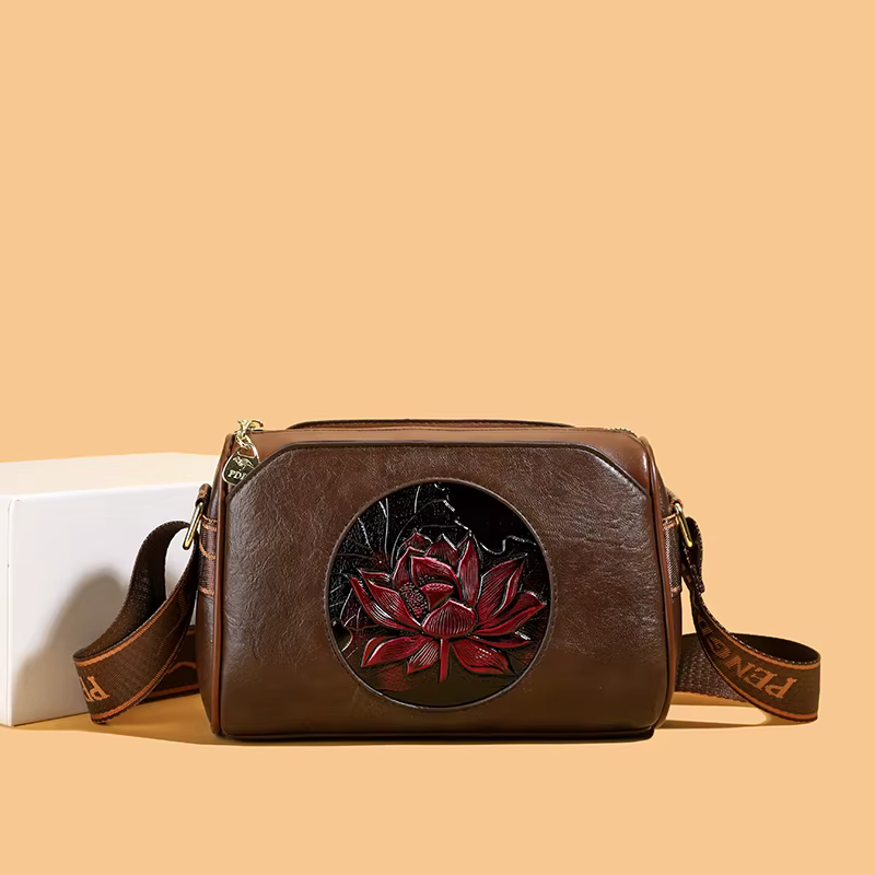 Sac à bandoulière pour femmes célèbre marque éléphant brodé femme sacs de messager portefeuille de haute qualité en cuir fille Bolsas Sac A Main