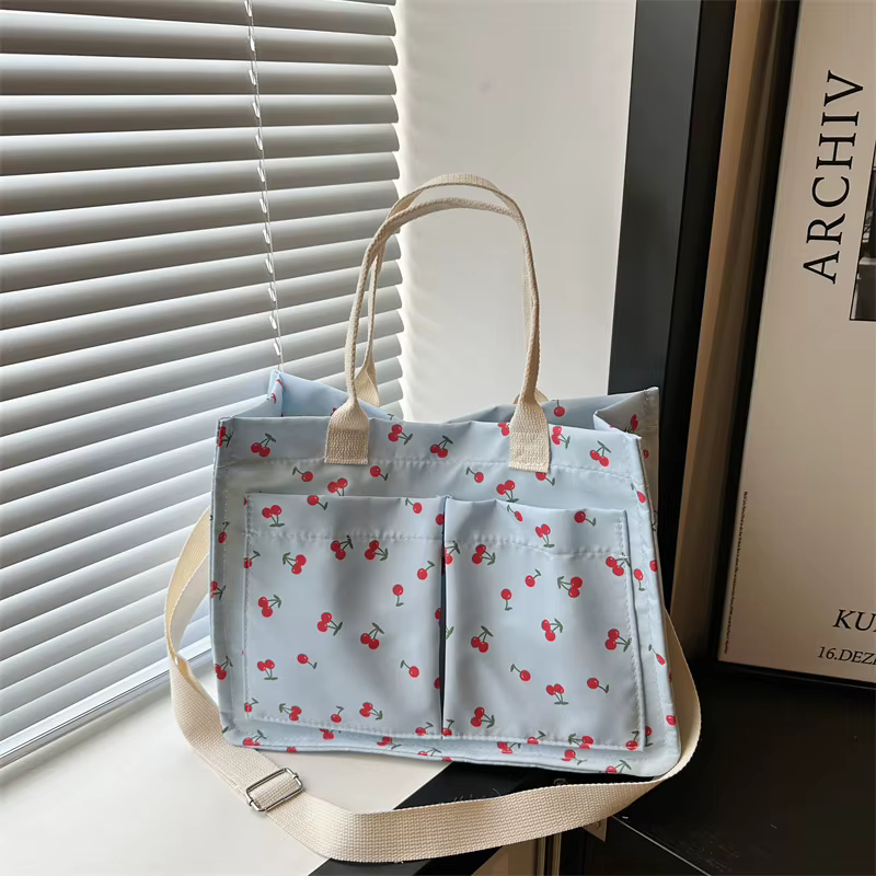 Interrupteur sac à bandoulière multi-poches pour femme