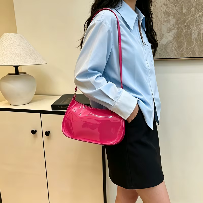 Sac à bandoulière géométrique