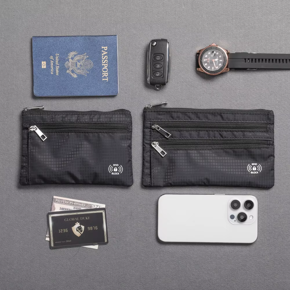 Ensemble de pochettes pour passeport RFID