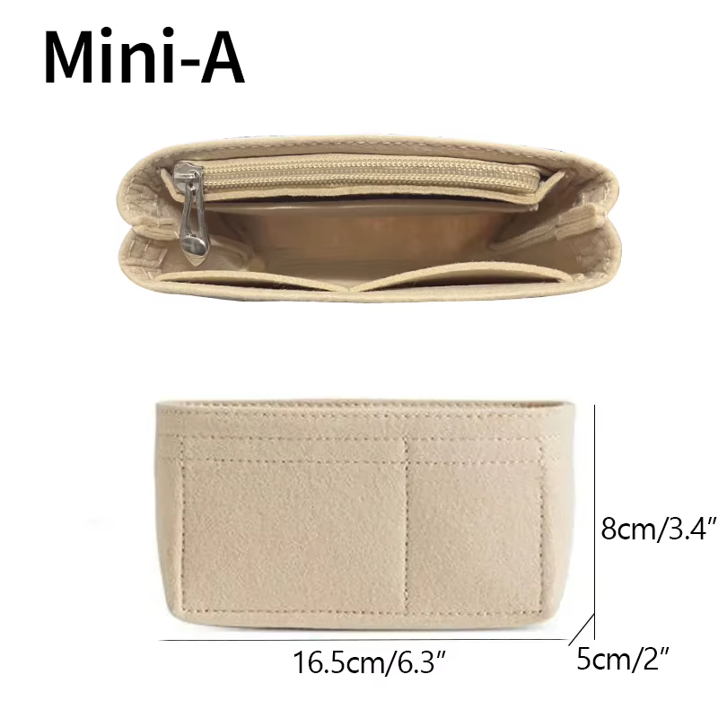 Organisateur de sac pour Longchamp Small Tote Bag Timid