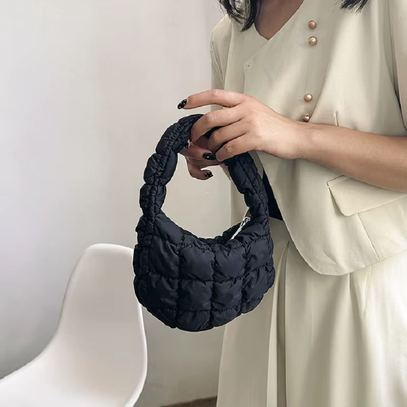 Mini sacs plissés effet nuage pour femmes