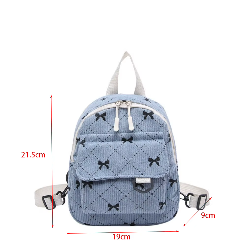 Mini sac à dos imprimé Bowvétérans t doux