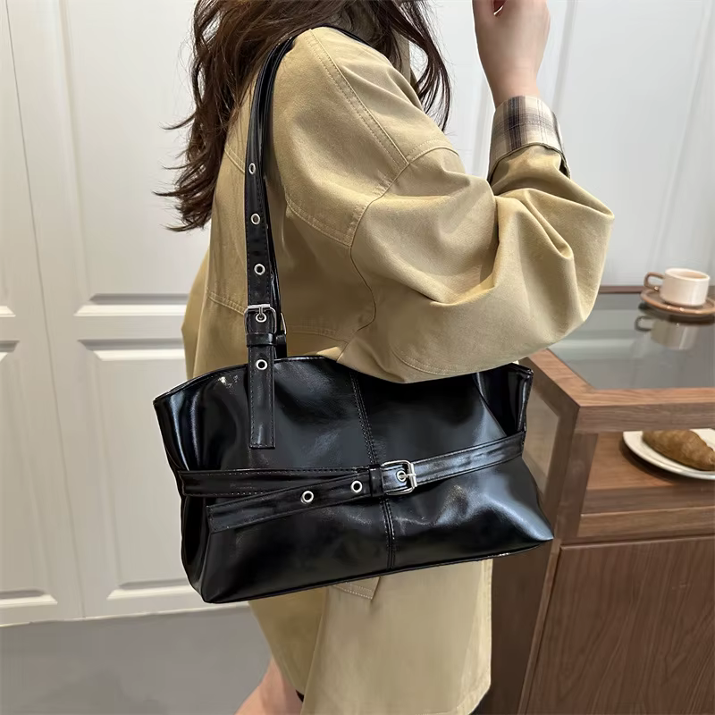 Sac à bandoulière grande capacité pour femmes