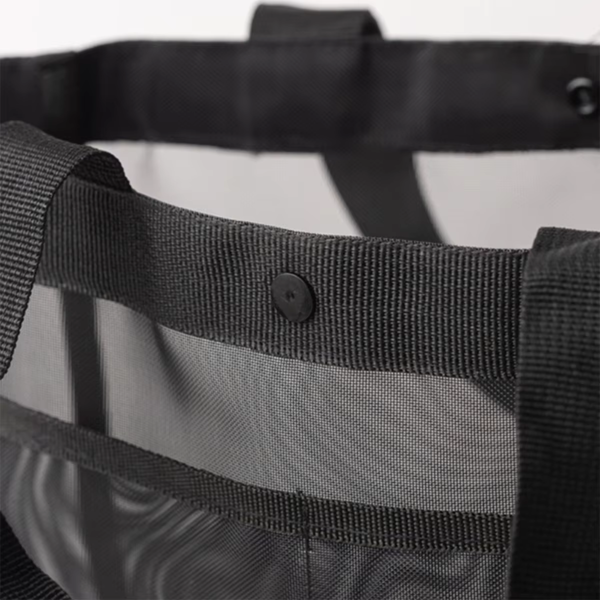 Sac à main en gaze de couleur unie