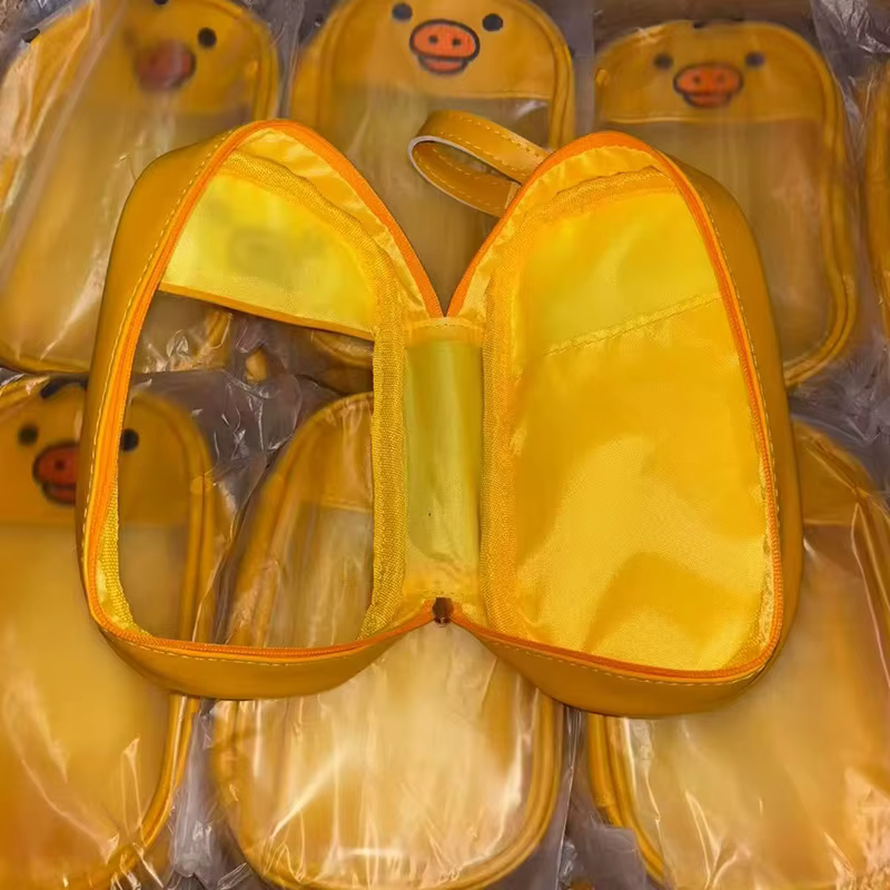 Porte-monnaie Kawaii Rilakkuma Kiiroitori en forme de poussin jaune