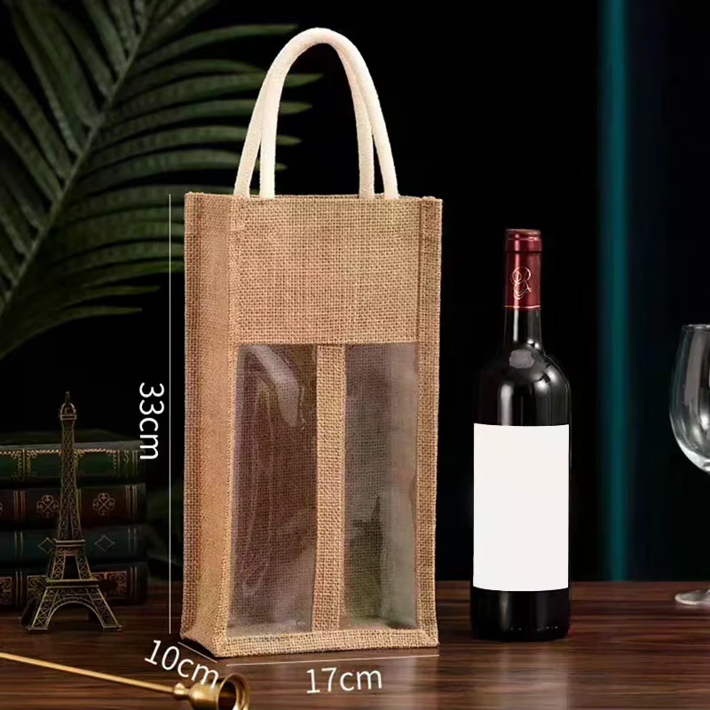 Sac à main de vin rouge