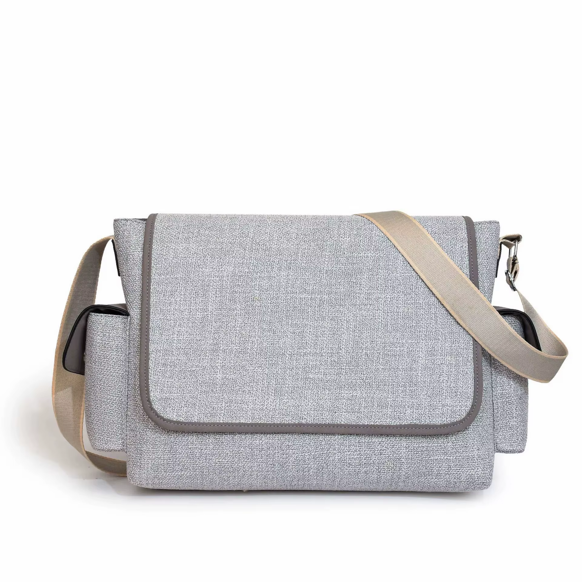 Sac à bandoulière en toile de grande capacité pour femme