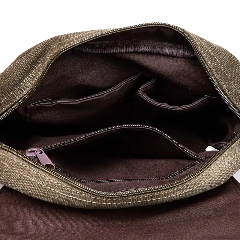Sac à main décontracté sacs à bandoulière simples Vintage toile mode nouveau 2024 fermeture éclair Ipad sac téléphone