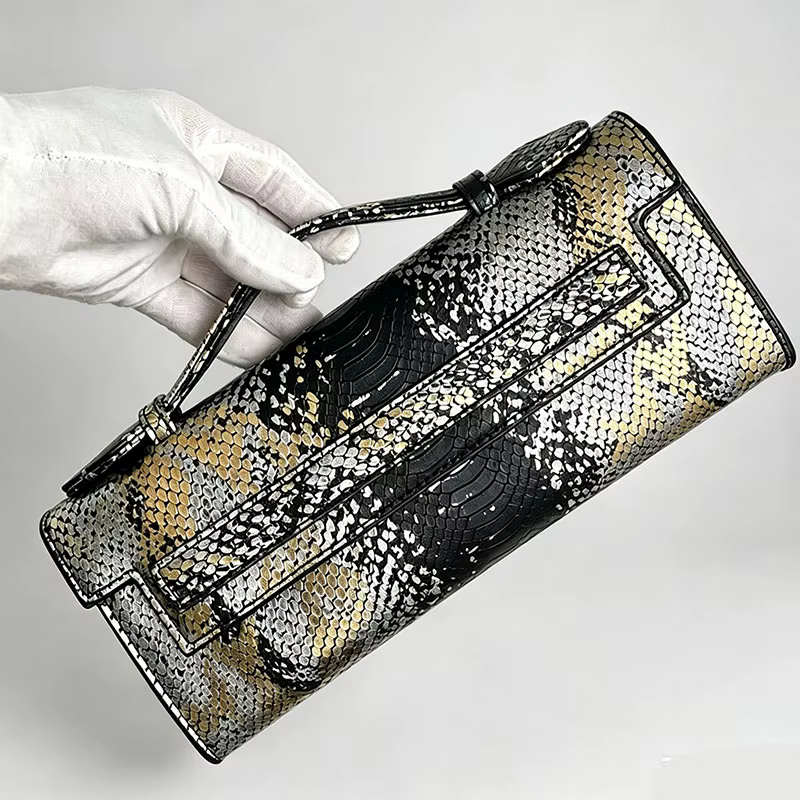 Nouveau sac à main tendance à motif d'autruche pour femmes
