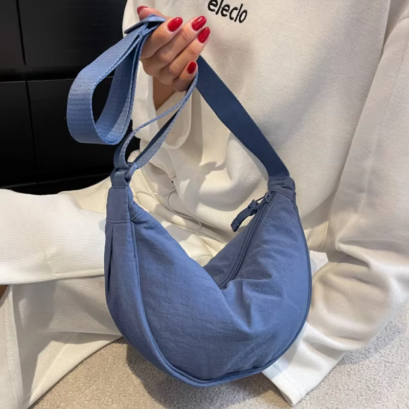 Sac à bandoulière Hobos en Nylon décontracté pour femmes