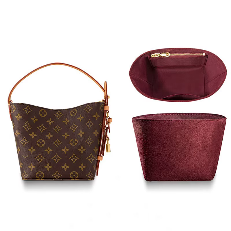 Organisateur de sac en flanelle pour LV All in BB