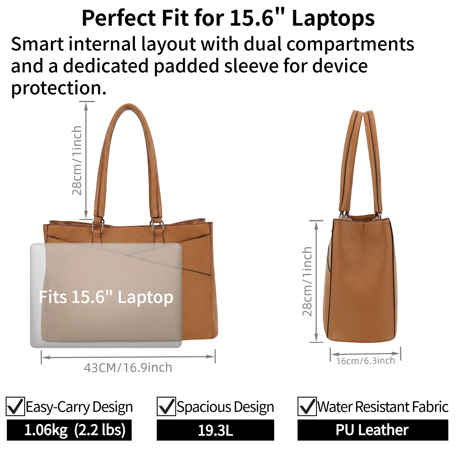 Sacs à main pour ordinateur portable pour femmes