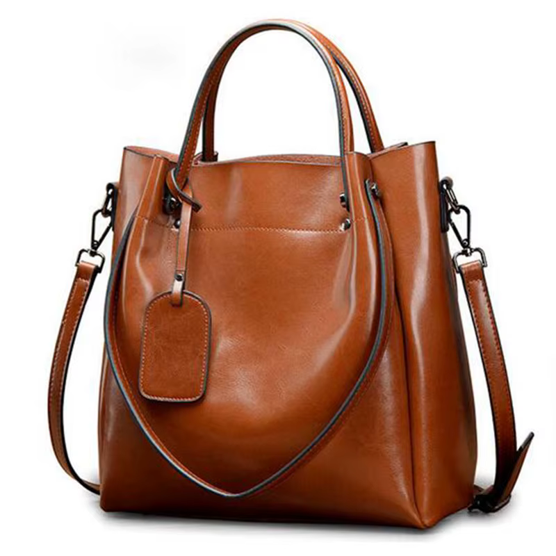 Sacs en cuir véritable pour femmes