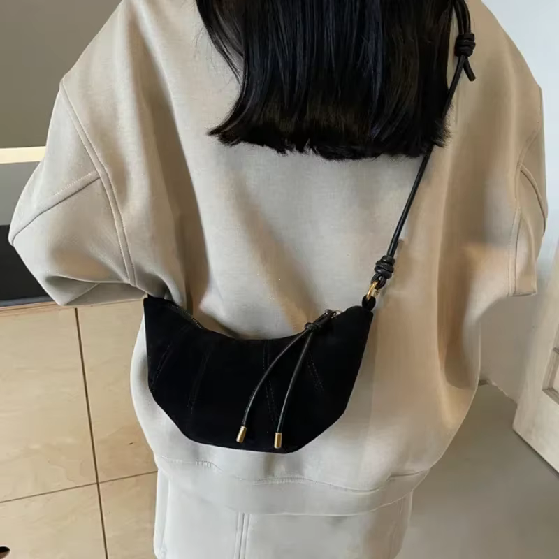Sac à main en velours pour femmes