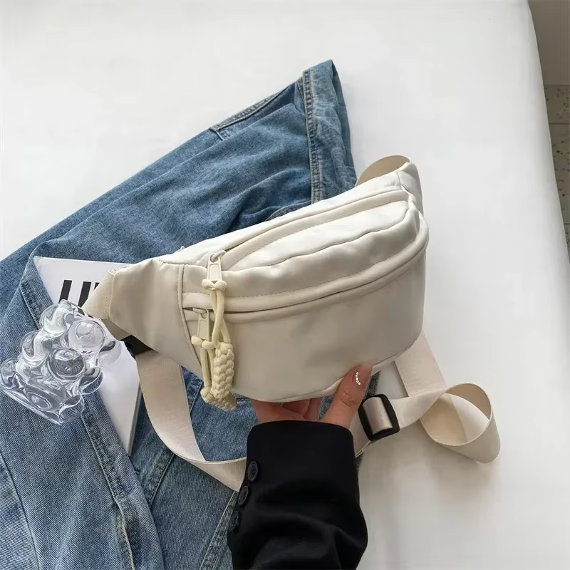 Sacs de poitrine sac banane pour femmes fronde bandoulière taille Pack toile course