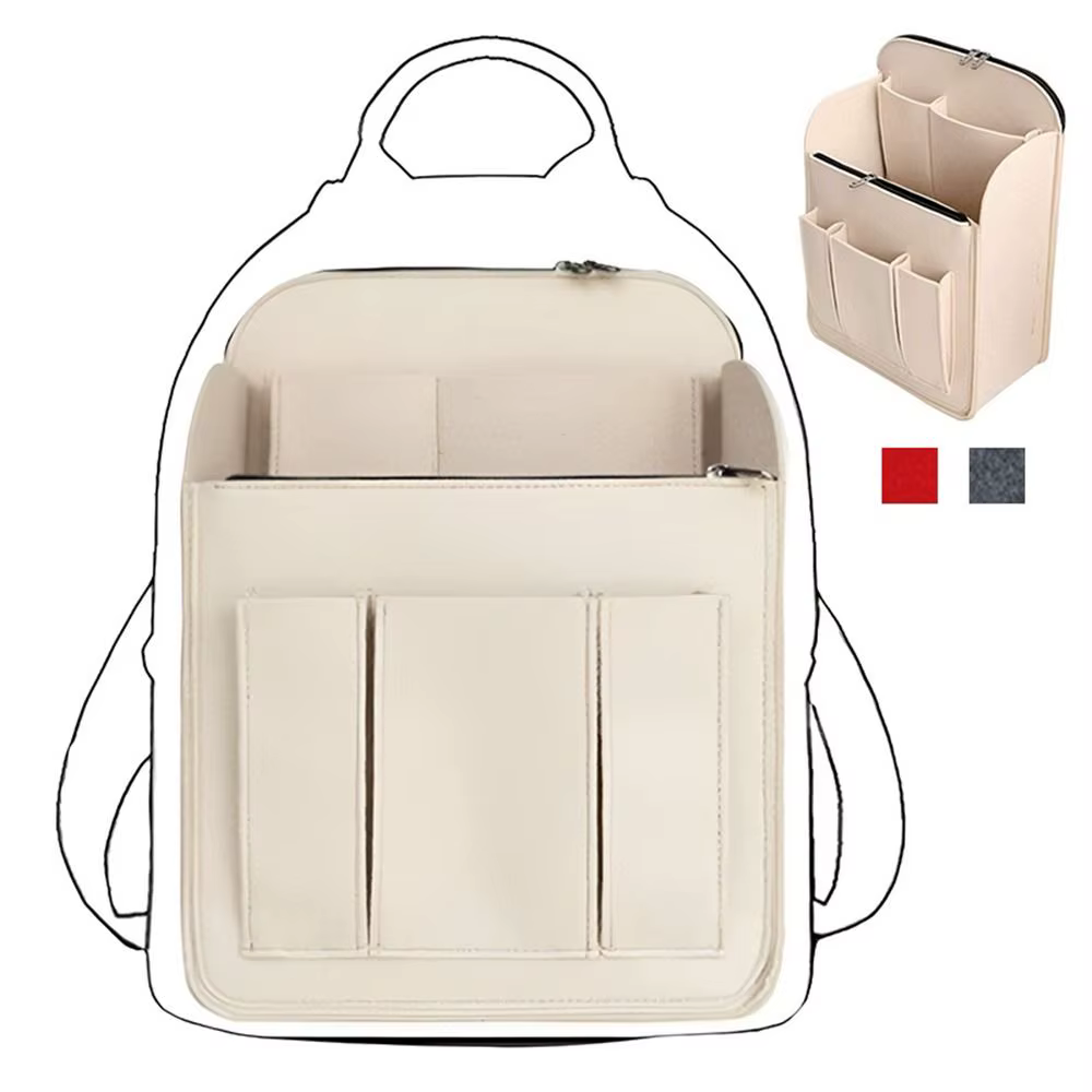 Nouveau sac intérieur multi-poches pour sac à dos