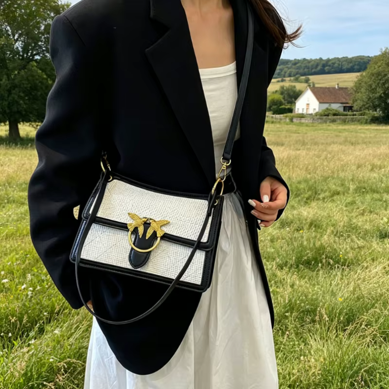 Sac à main en cuir classique pour femme
