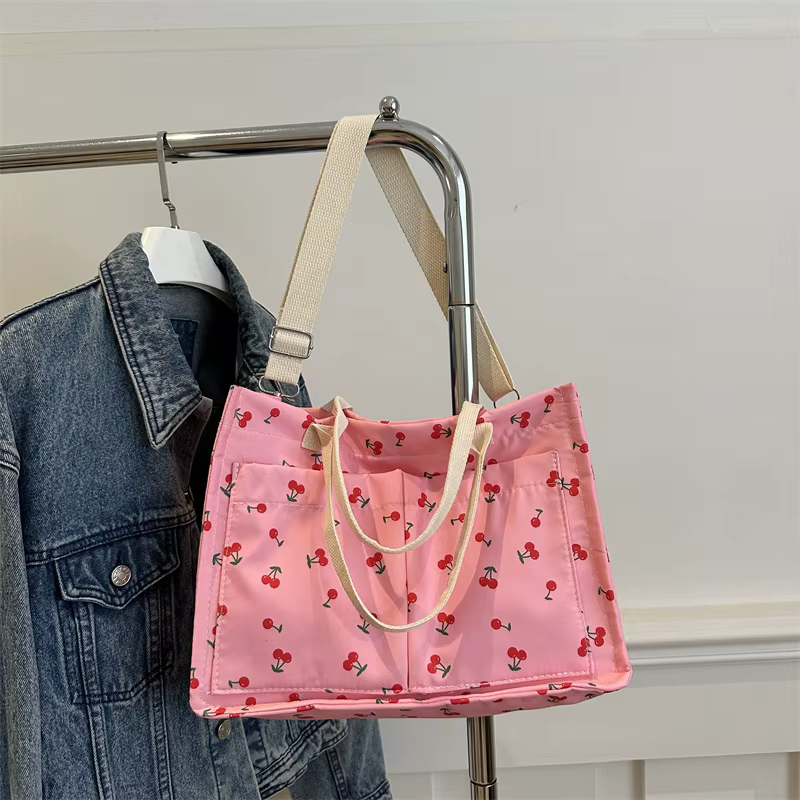 Interrupteur sac à bandoulière multi-poches pour femme