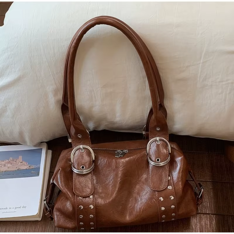 Nouveau Sac Boston Vintage 2026 pour Femme