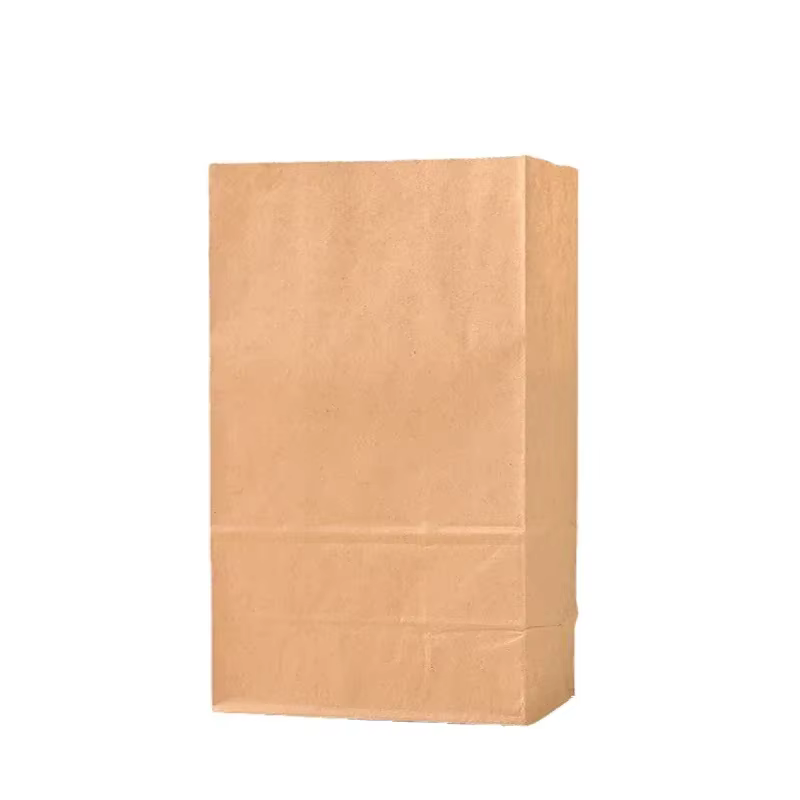 10/30/50/100 pièces sac en papier Kraft marron nourriture légumes sac à provisions paquet de bonbons sac à déjeuner