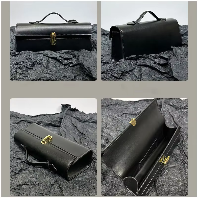 VM FASHION KISS sac à poignée supérieure fourre-tout en cuir véritable sac à main Simple pour femme petit sac carré sacs Baguette sac mince de haute qualité