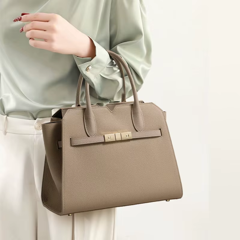 Sac Birkin en cuir véritable de luxe léger pour femme – Nouveau style