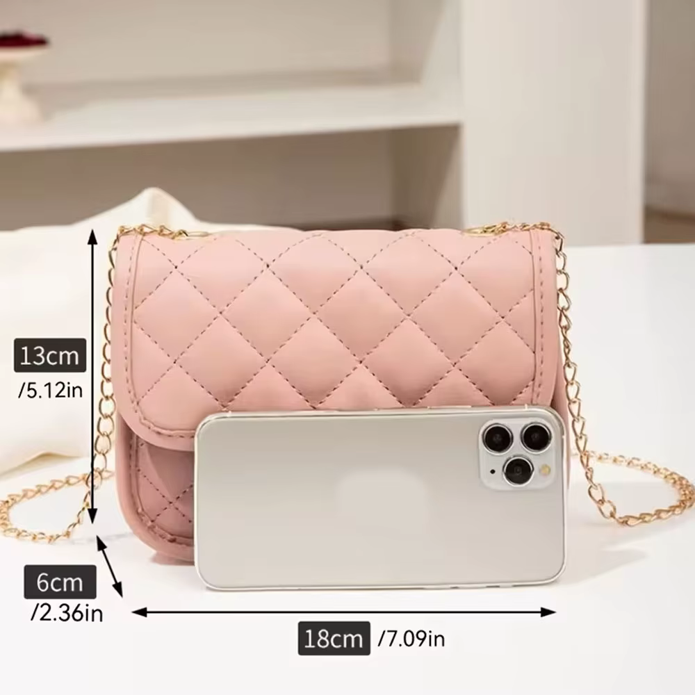 Nouveau sac à rabat matelassé B-Lock tendance et décontracté pour femme