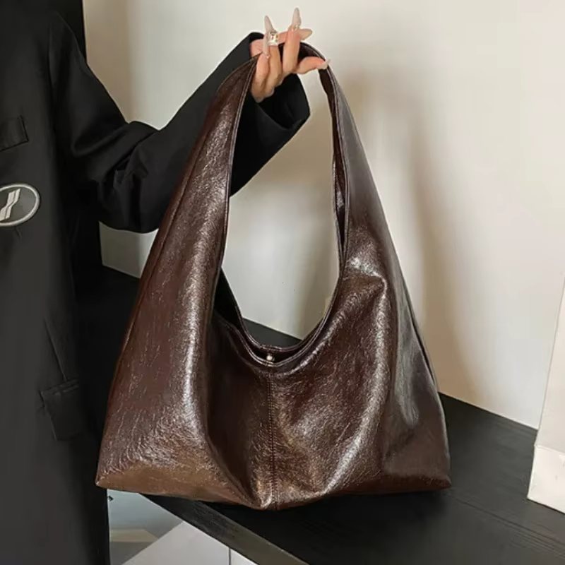 Sacs à main Hobo en cuir PU pour femmes