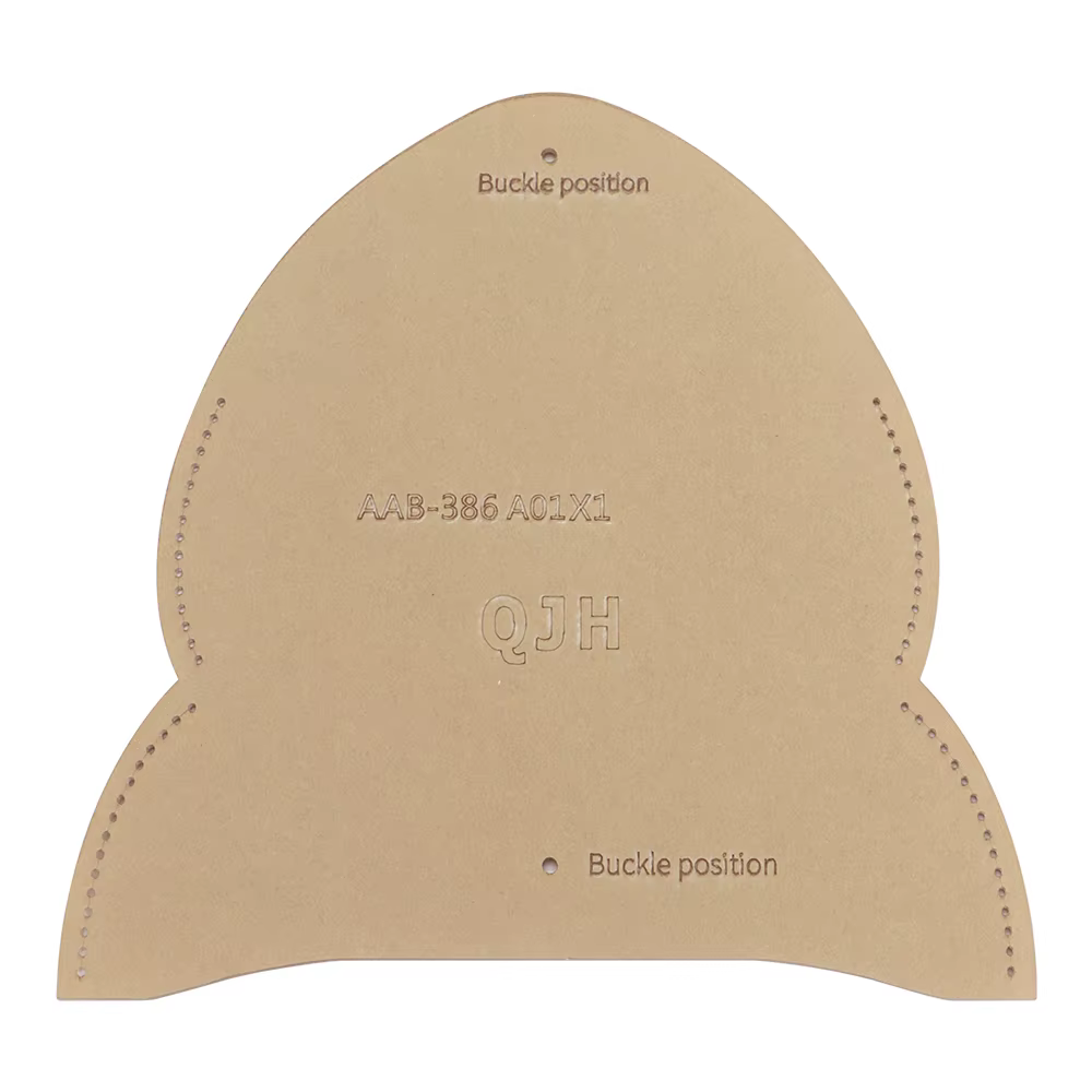 1 ensemble de gabarits de fabrication de sacs à lunettes en cuir