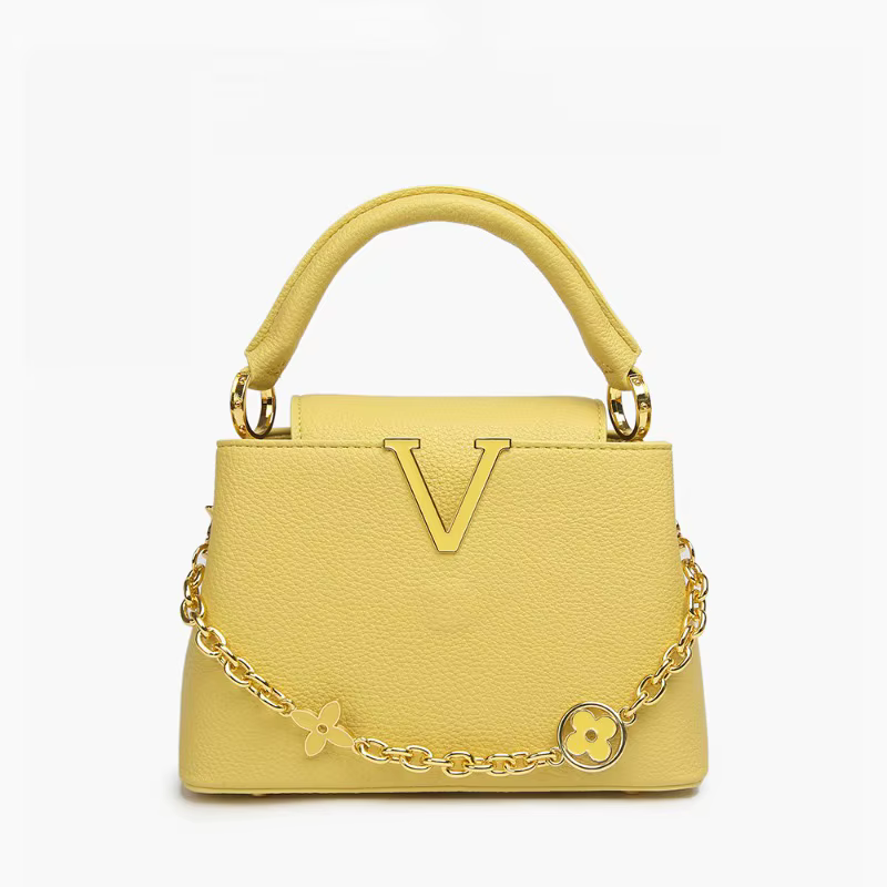Sac fourre-tout 2025 nouveau sac à bandoulière simple de luxe léger portable en forme de V de l'himalaya pour les femmes