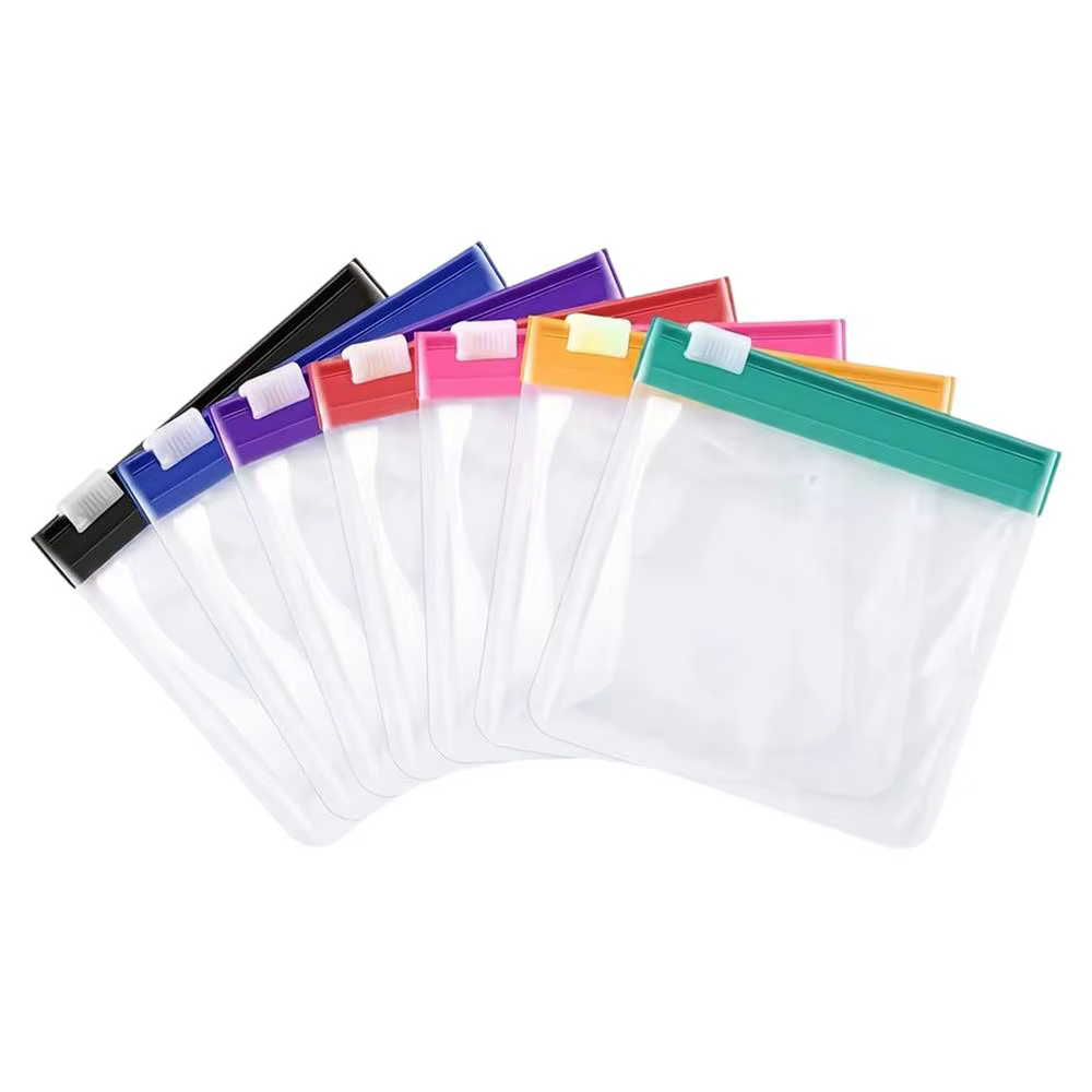 Pochette à pilules avec fermeture coulissante
