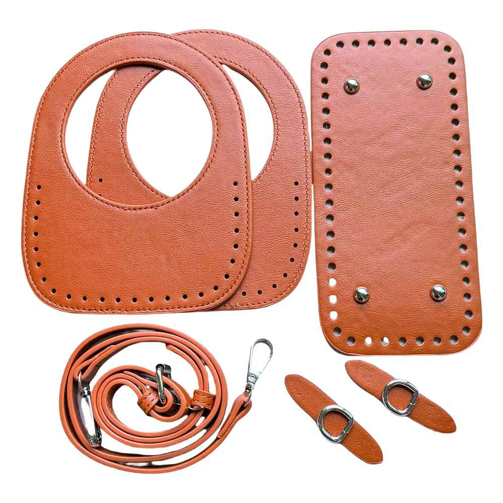 Sac de plage accessoires faits à la main sac à dos créatif bricolage portefeuille matériau Pu poignée bandoulière