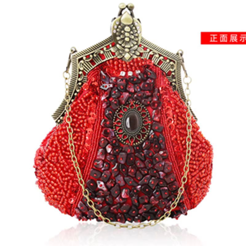 Sac à main rétro à sequins pour femmes