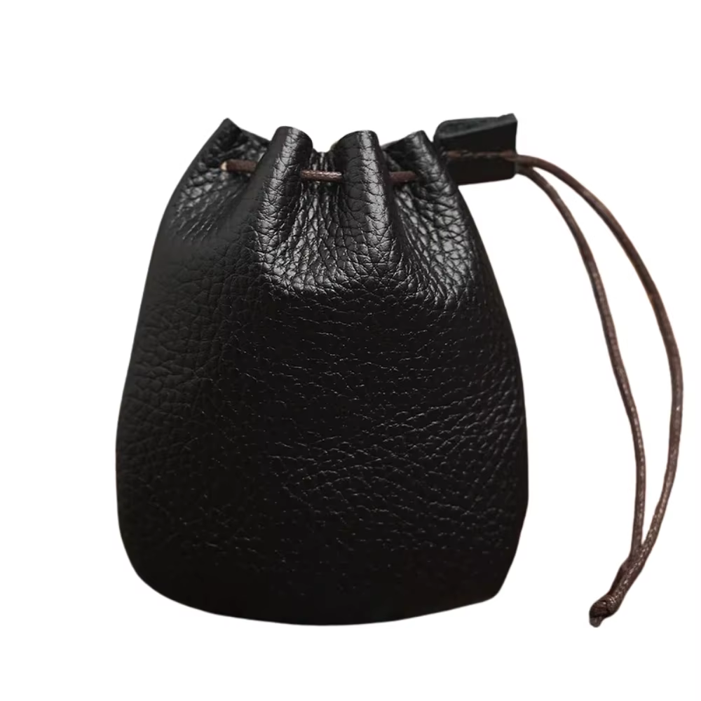 Porte-monnaie en cuir véritable pour hommes et femmes